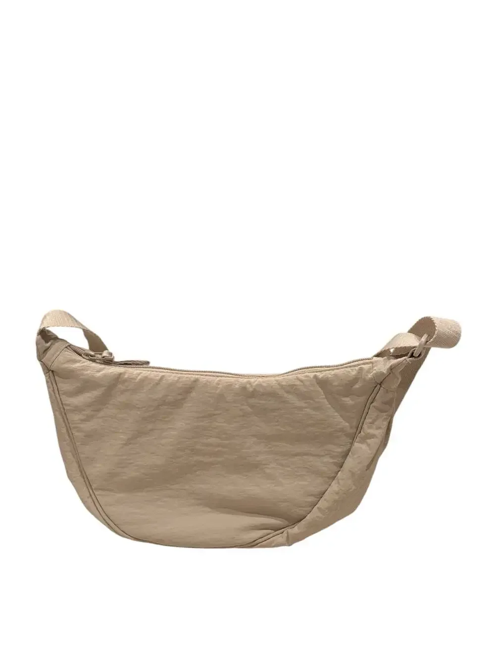 Uniqlo Round Mini Shoulder Bag in Beige